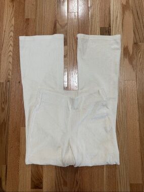Old Navy Cream Wide Leg Corduroy Pants